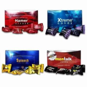 Alternative view of Hamer candy,  kẹo năng lượng, kẹo nhân sâm,Việt Nam giao ngay hàng chính hãng