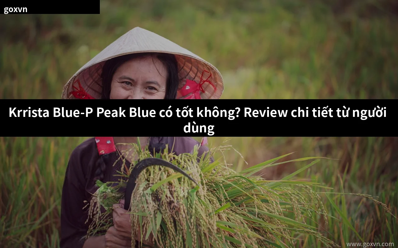 Krrista Blue-P Peak Blue viên uống tác dụng kép